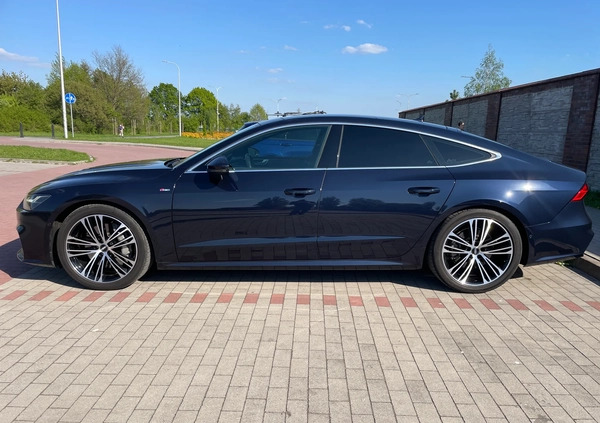 Audi A7 cena 209000 przebieg: 31000, rok produkcji 2019 z Wrocław małe 742
